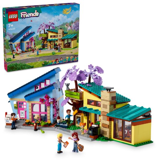 Picture of LEGO Friends 42620 Olly and Paisley's Family Houses