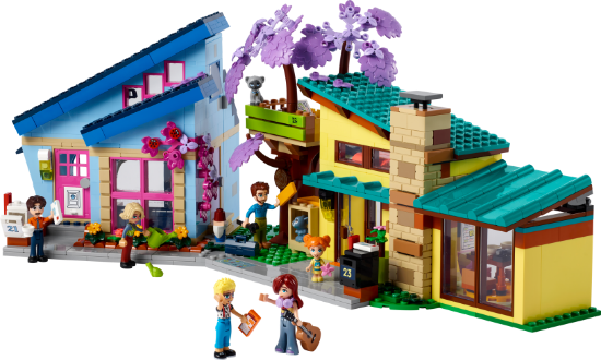 Picture of LEGO Friends 42620 Olly and Paisley's Family Houses