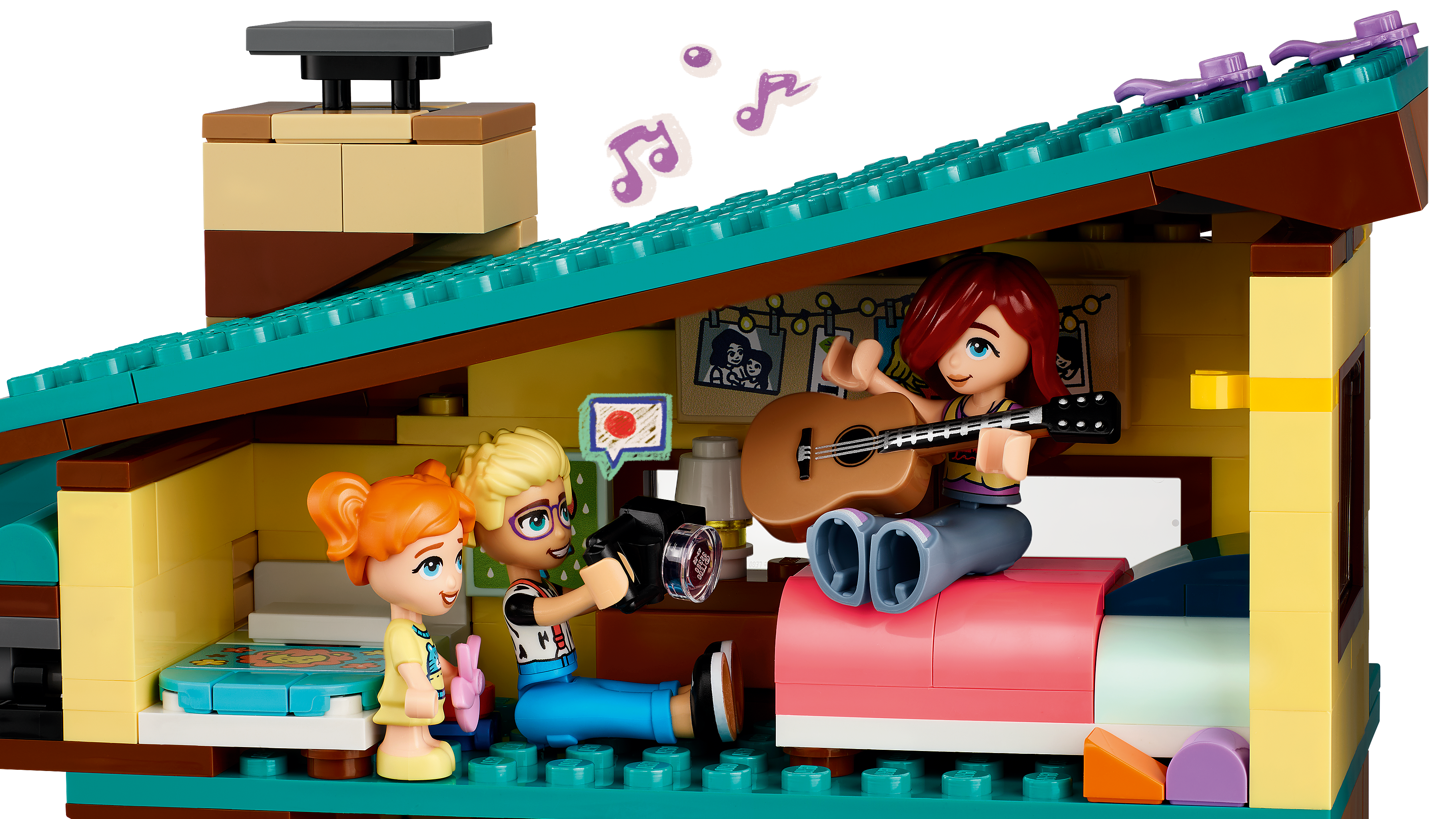 Picture of LEGO Friends 42620 Olly and Paisley's Family Houses