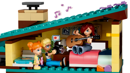 Picture of LEGO Friends 42620 Olly and Paisley's Family Houses