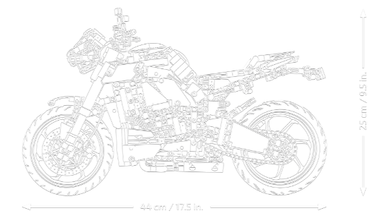 Picture of LEGO Technic 42159 Yamaha MT-10 SP