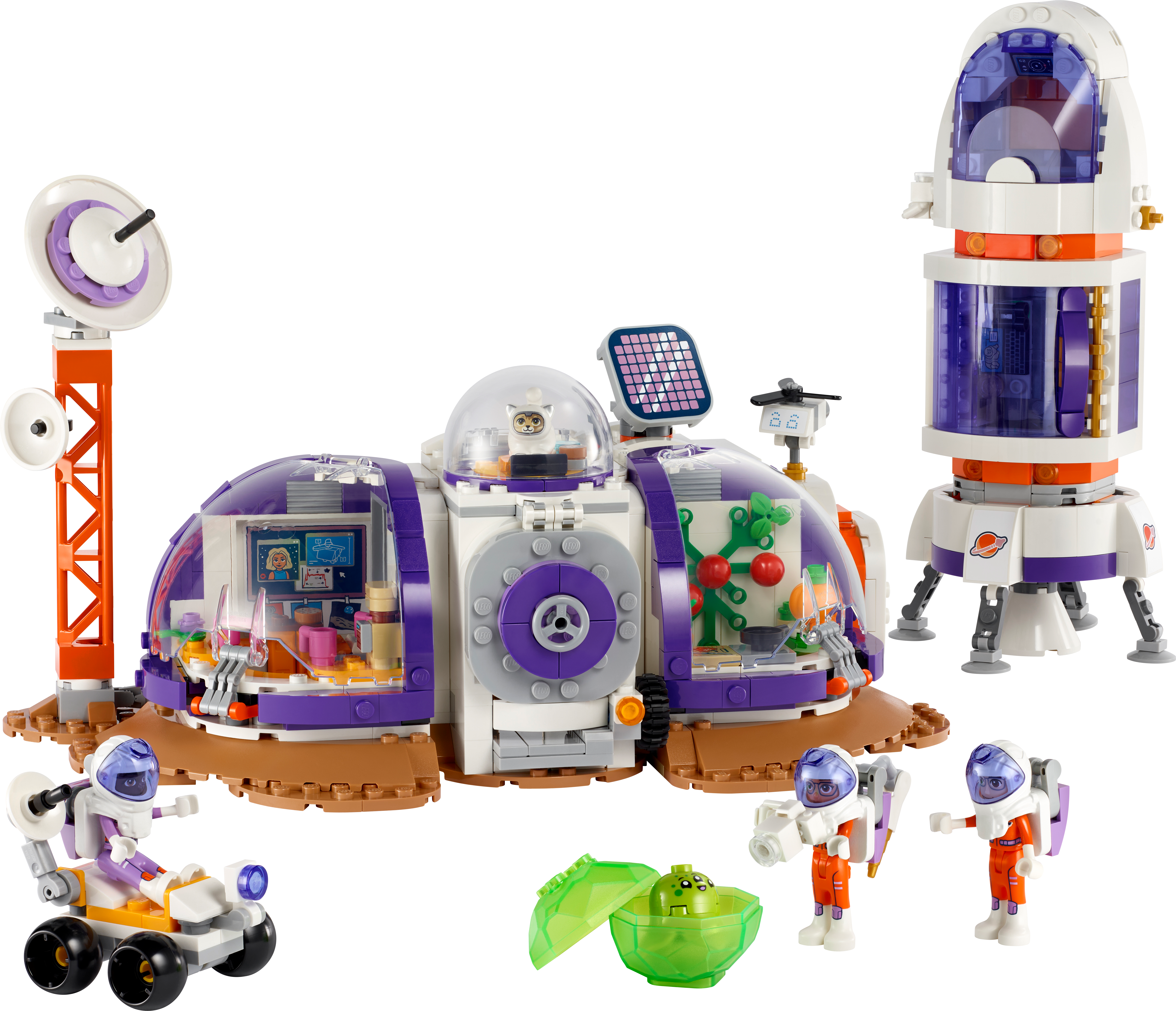 Picture of LEGO Friends 42605 Mars Space Base and Rocket