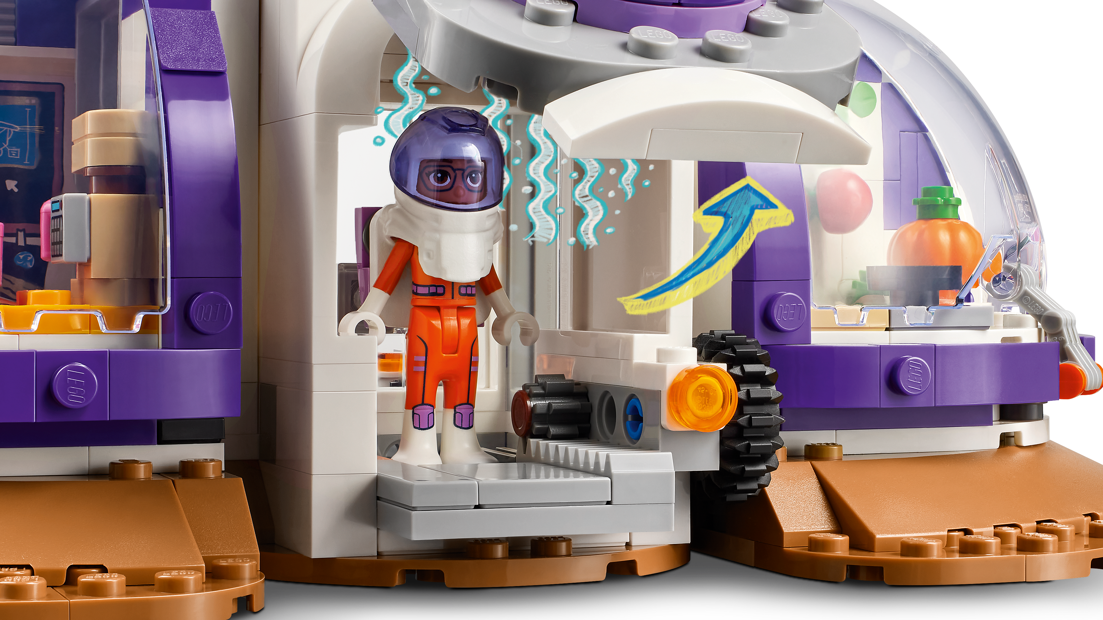 Picture of LEGO Friends 42605 Mars Space Base and Rocket