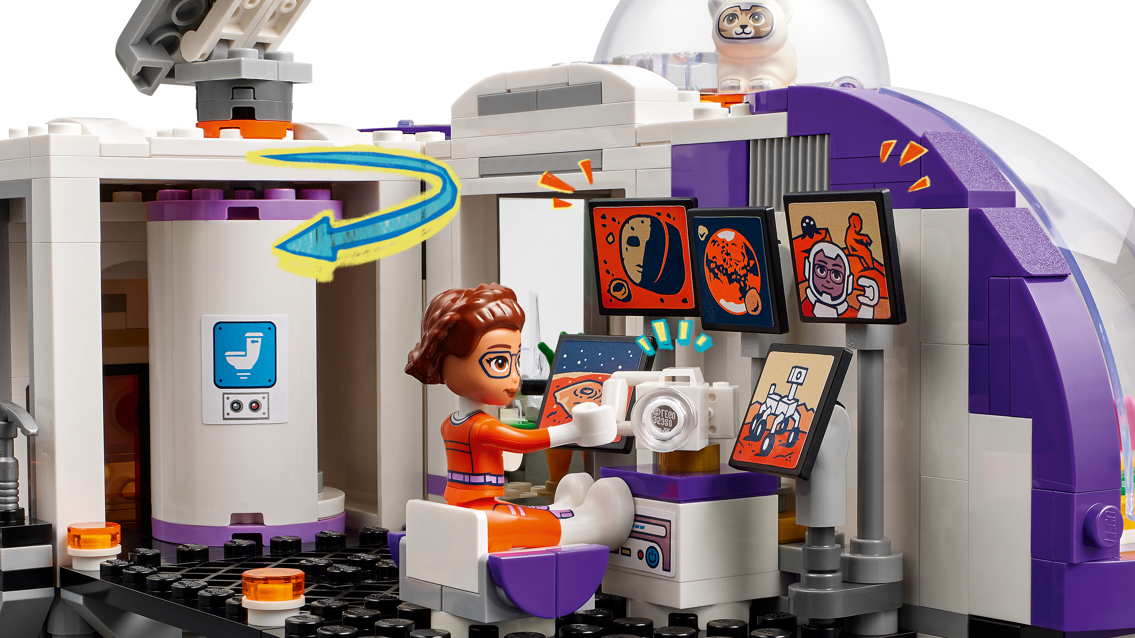 Picture of LEGO Friends 42605 Mars Space Base and Rocket