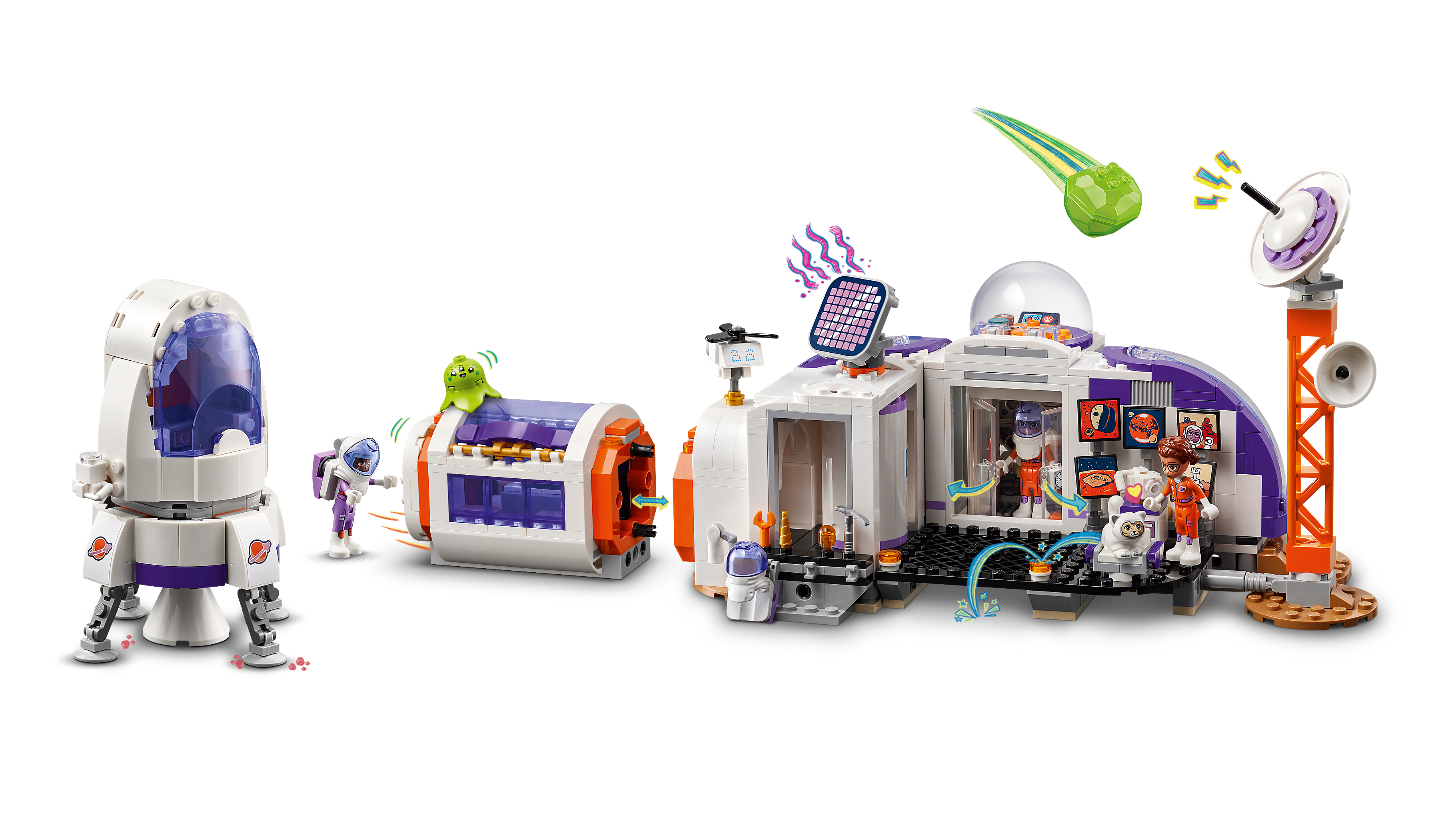 Picture of LEGO Friends 42605 Mars Space Base and Rocket