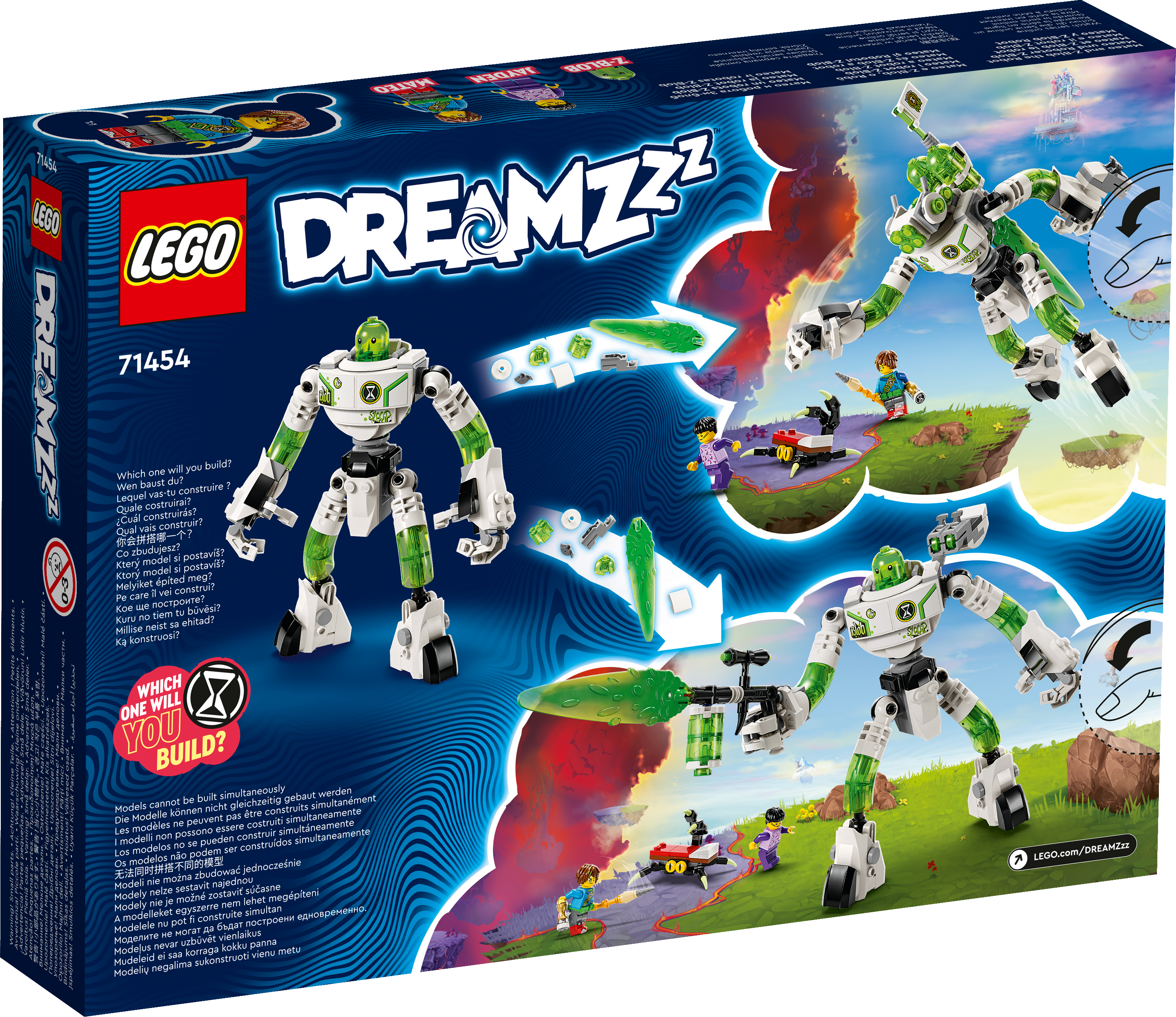 Picture of LEGO DREAMZzz 71454 Mateo and Z-Blob the Robot