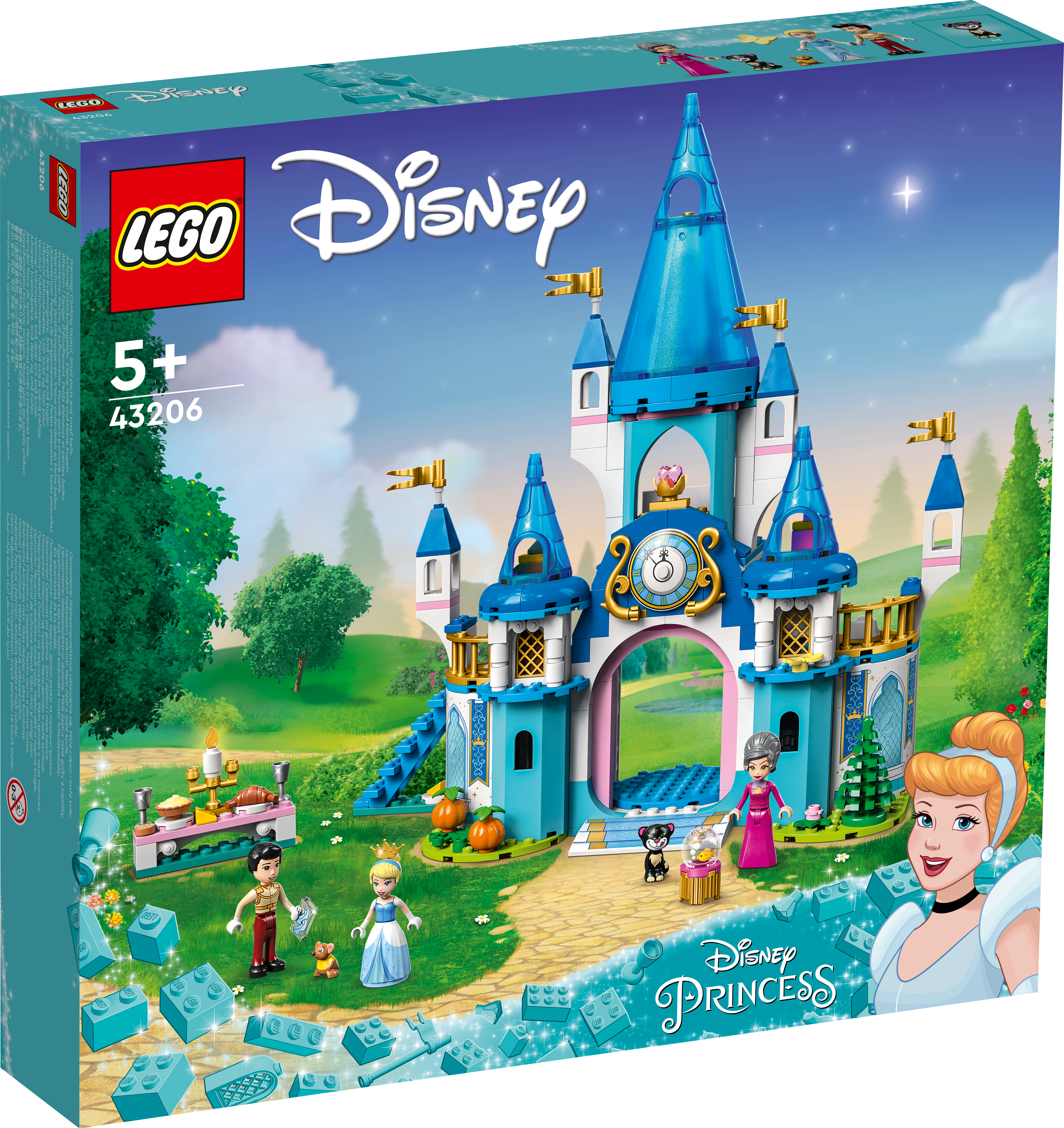 Picture of LEGO Disney 43206 Cinderella and Prince Charming's Castle