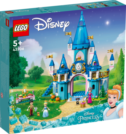 Picture of LEGO Disney 43206 Cinderella and Prince Charming's Castle