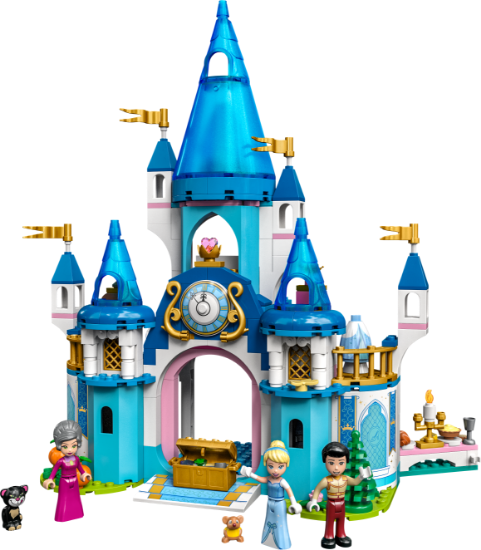 Picture of LEGO Disney 43206 Cinderella and Prince Charming's Castle