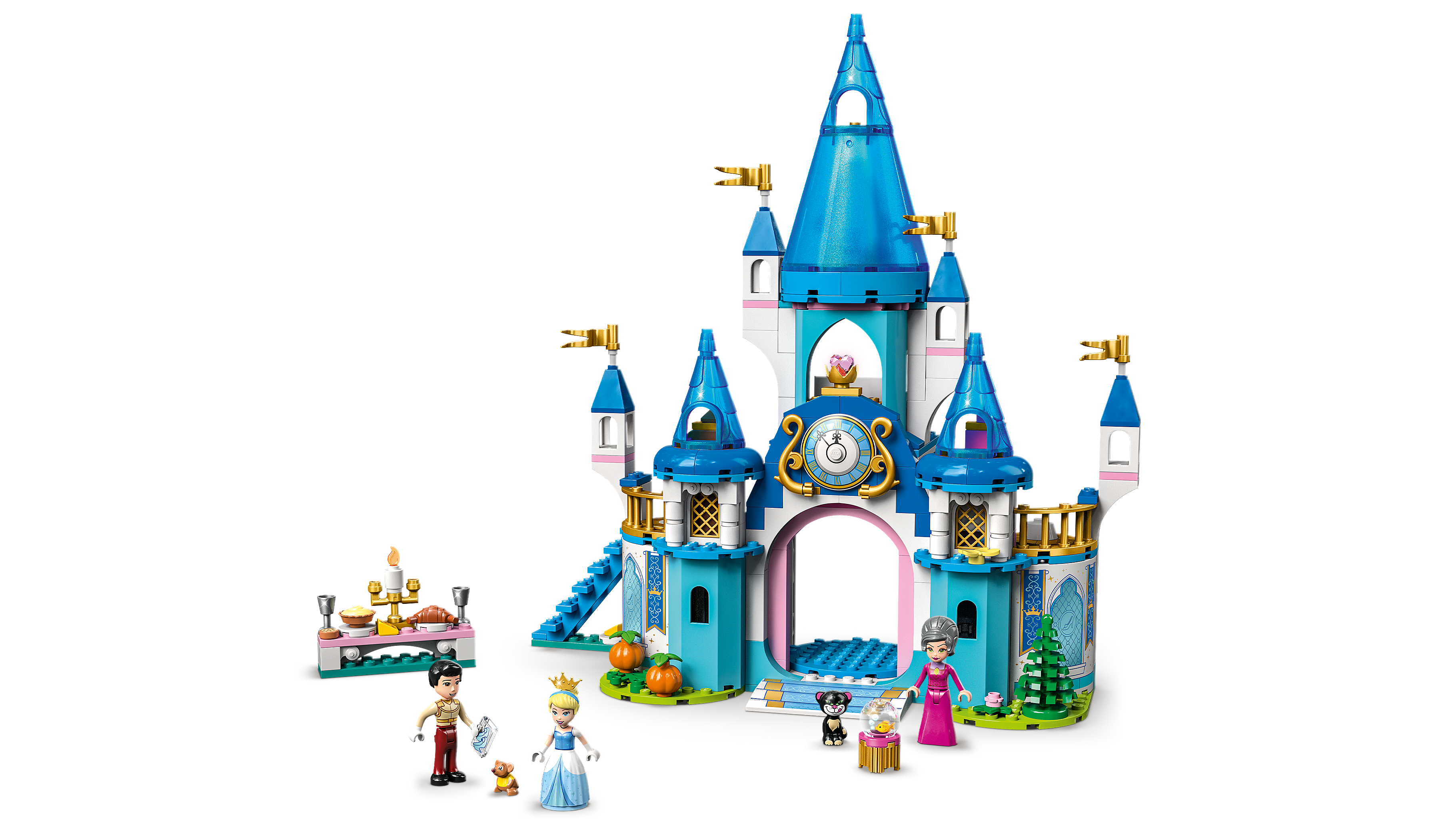 Picture of LEGO Disney 43206 Cinderella and Prince Charming's Castle