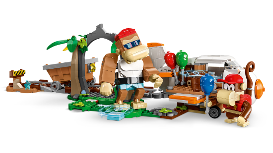 Picture of LEGO Super Mario 71425 Diddy Kong's Mine Cart Ride Expansion Set