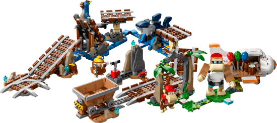 Picture of LEGO Super Mario 71425 Diddy Kong's Mine Cart Ride Expansion Set