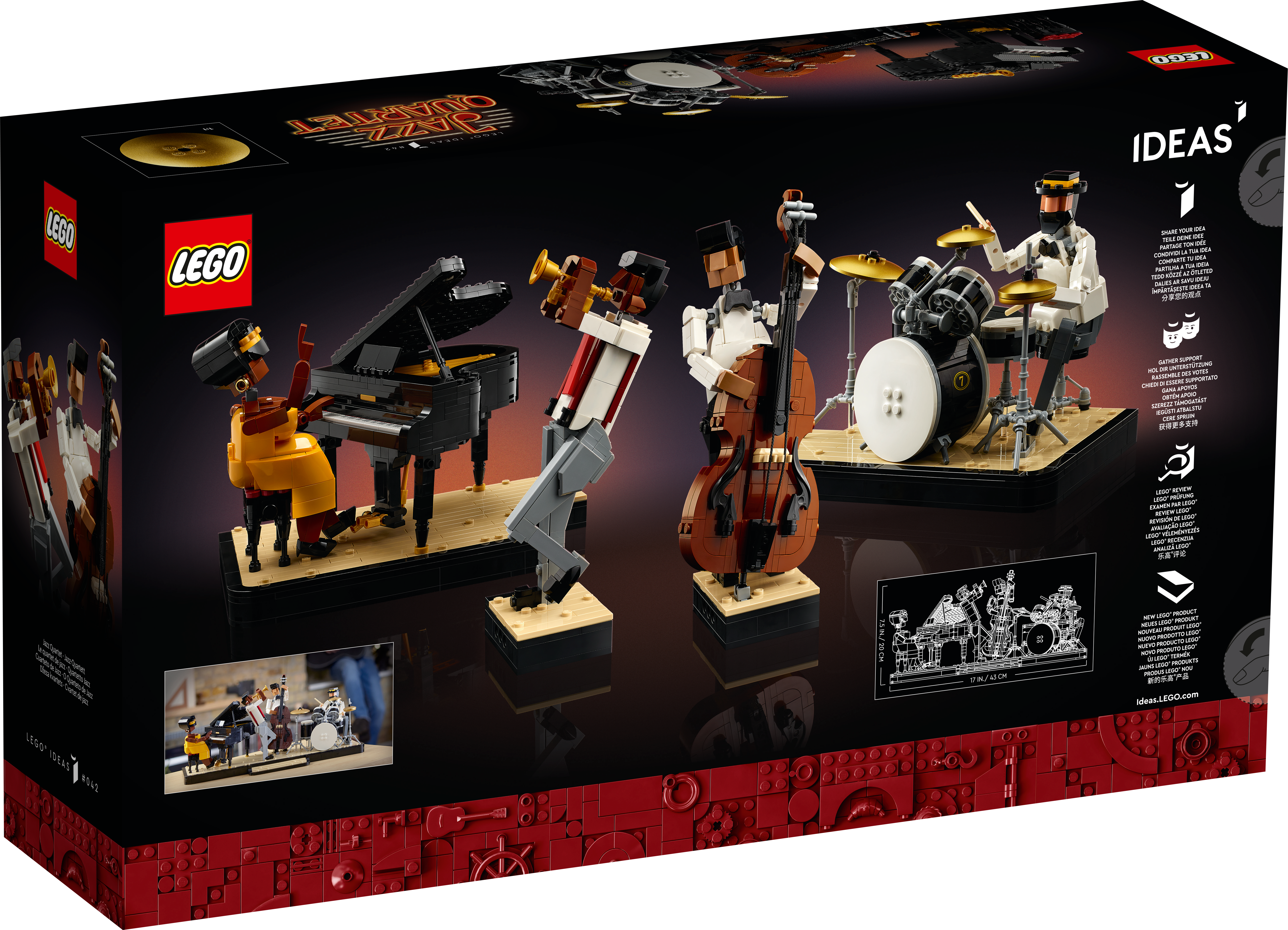 Picture of LEGO IDEAS 21334 Jazz Quartet