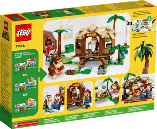 Picture of LEGO Super Mario 71424 Donkey Kong’s Tree House Expansion Set