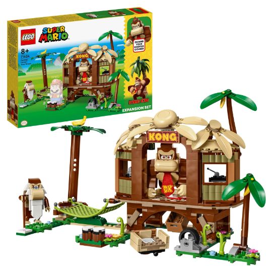 Picture of LEGO Super Mario 71424 Donkey Kong’s Tree House Expansion Set