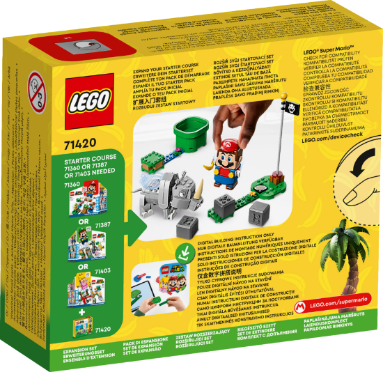 Picture of LEGO Super Mario 71420 Rambi the Rhino Expansion Set