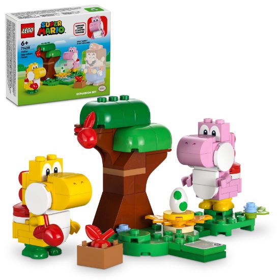 Picture of LEGO Super Mario 71428 Yoshis’ Egg-cellent Forest Expansion Set