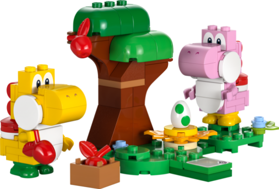 Picture of LEGO Super Mario 71428 Yoshis’ Egg-cellent Forest Expansion Set