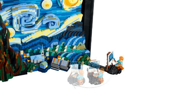 Picture of LEGO IDEAS 21333 Vincent van Gogh - The Starry Night