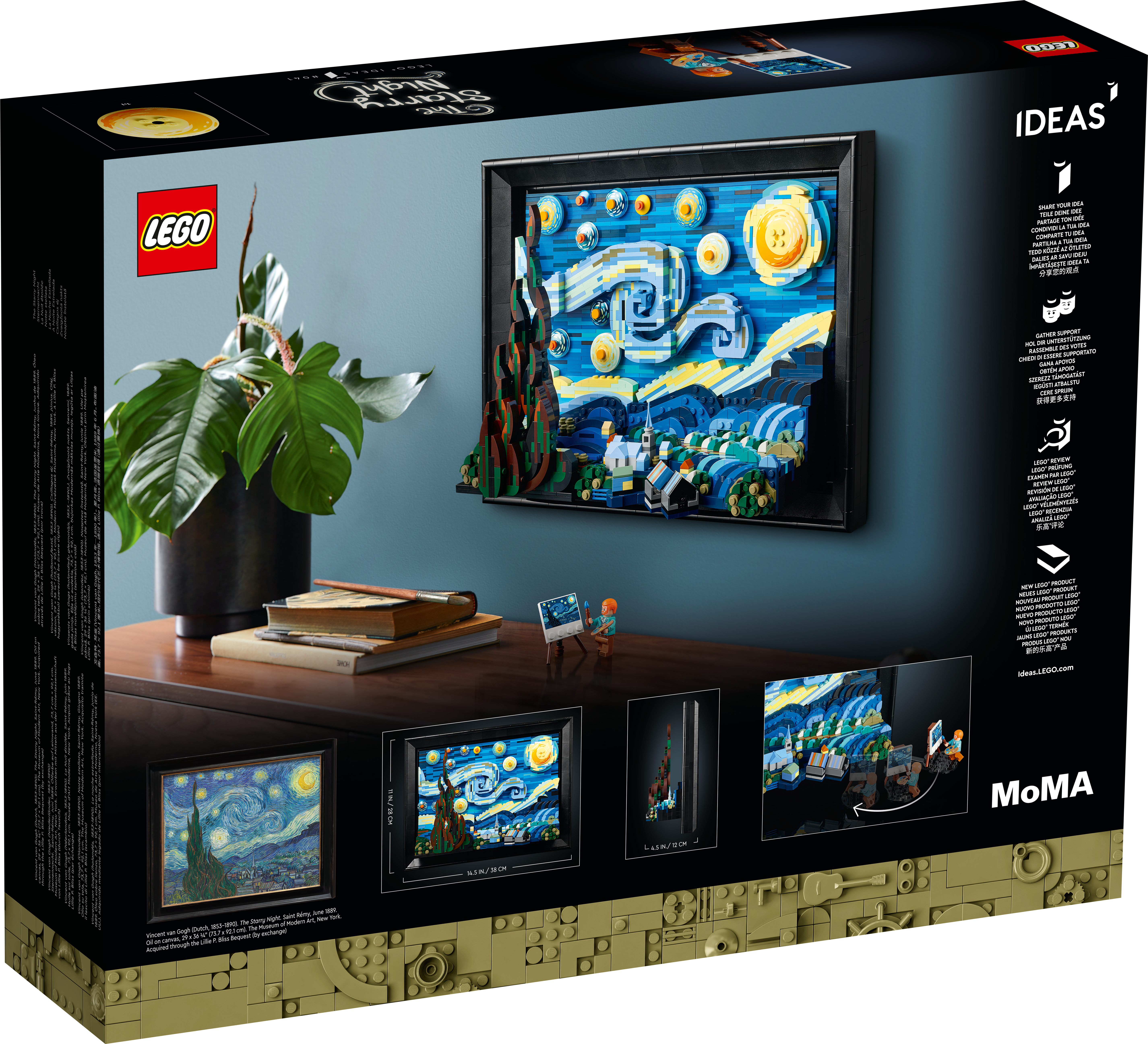 Picture of LEGO IDEAS 21333 Vincent van Gogh - The Starry Night