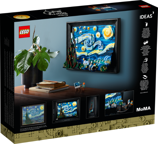 Picture of LEGO IDEAS 21333 Vincent van Gogh - The Starry Night