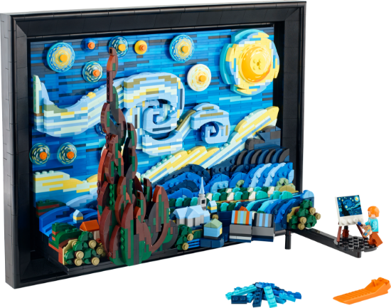 LEGO IDEAS 21333 Vincent van Gogh - The Starry Night