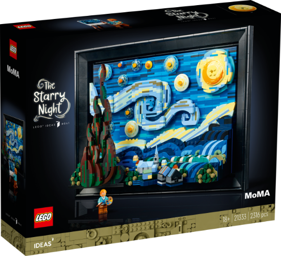 Picture of LEGO IDEAS 21333 Vincent van Gogh - The Starry Night