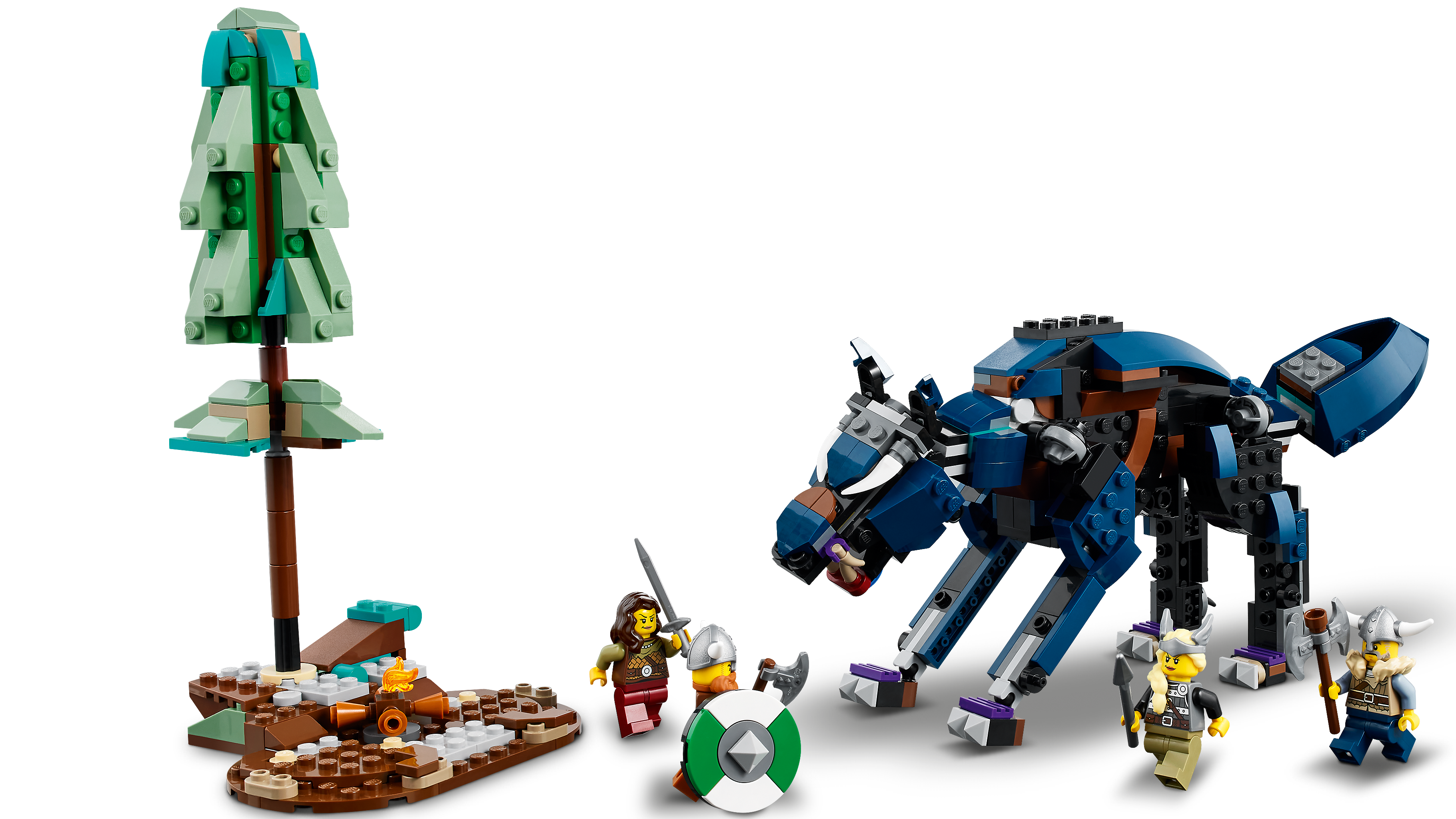 Picture of LEGO Creator 31132 Viking Ship and the Midgard Serpent