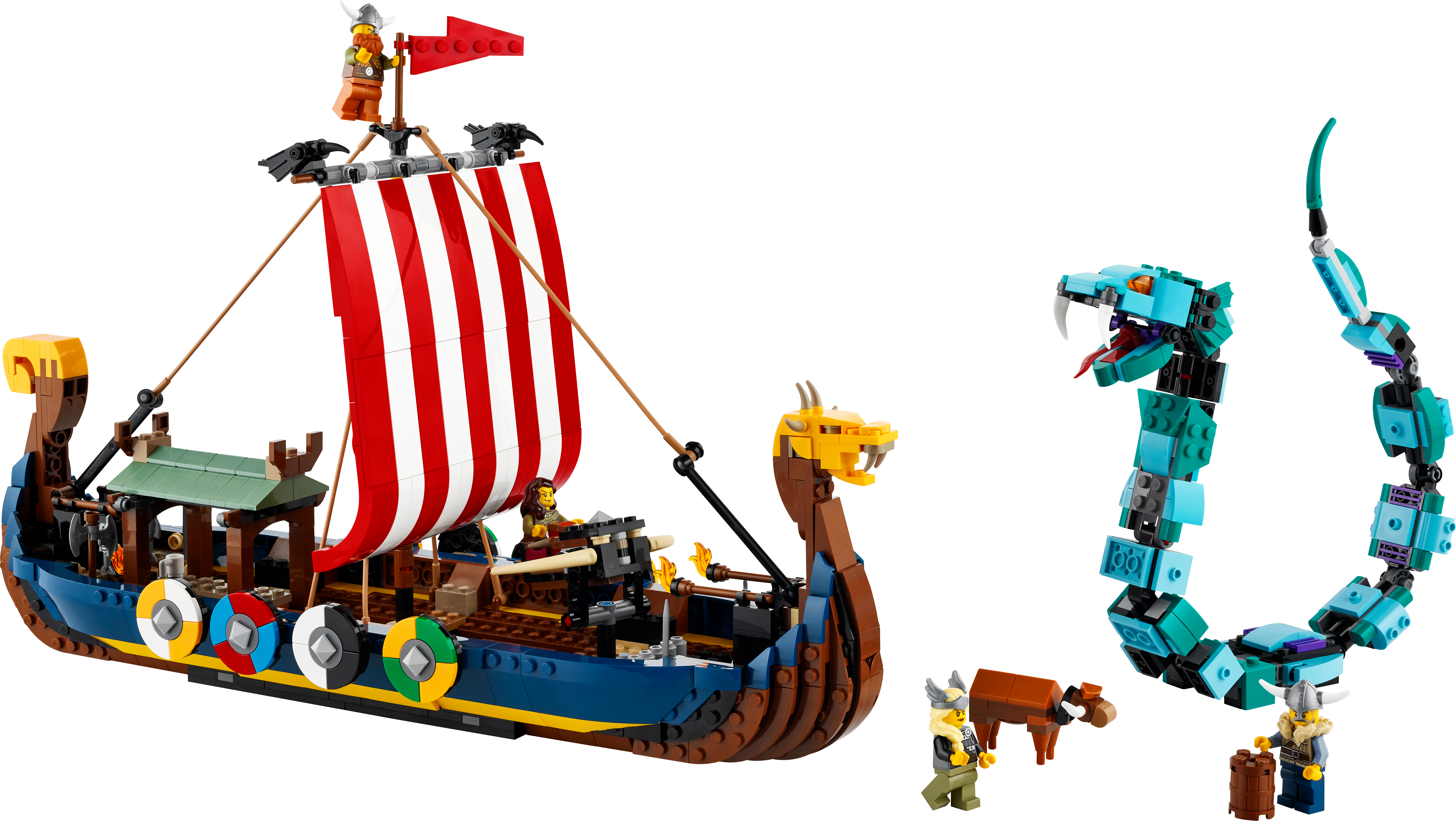 Picture of LEGO Creator 31132 Viking Ship and the Midgard Serpent