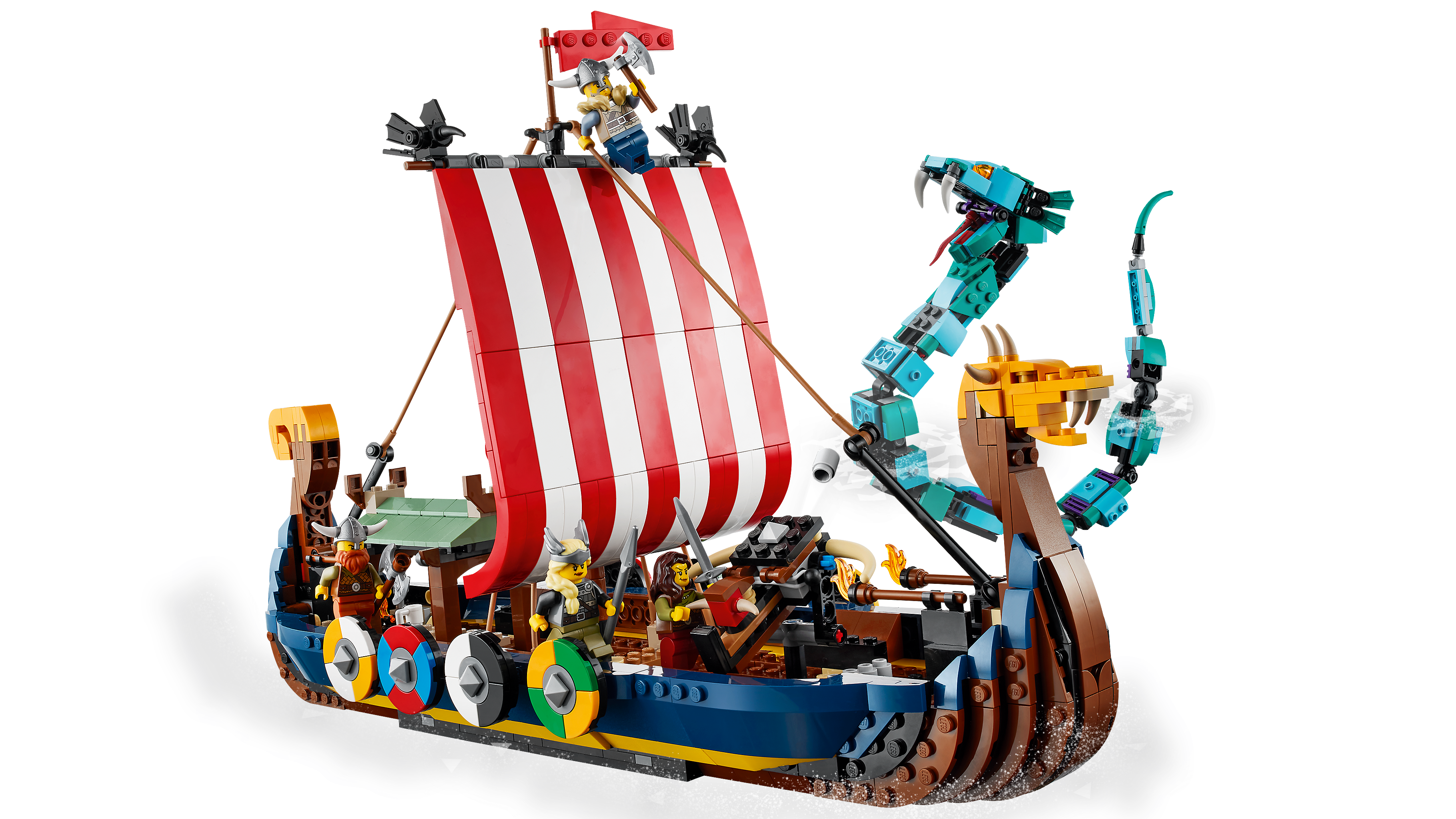 Picture of LEGO Creator 31132 Viking Ship and the Midgard Serpent