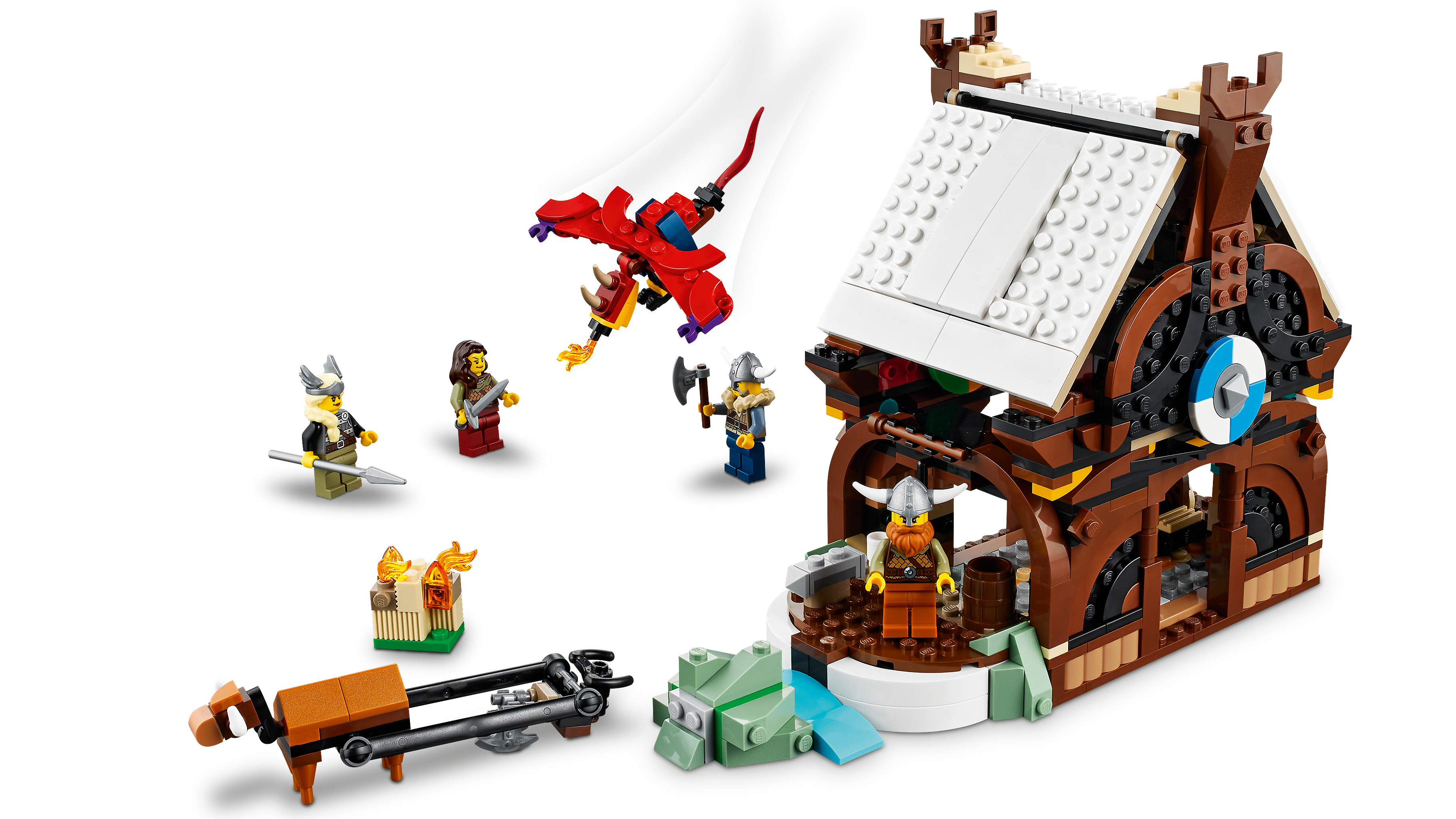 Picture of LEGO Creator 31132 Viking Ship and the Midgard Serpent