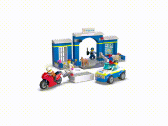 Picture of LEGO City 60370 Police Station Chase