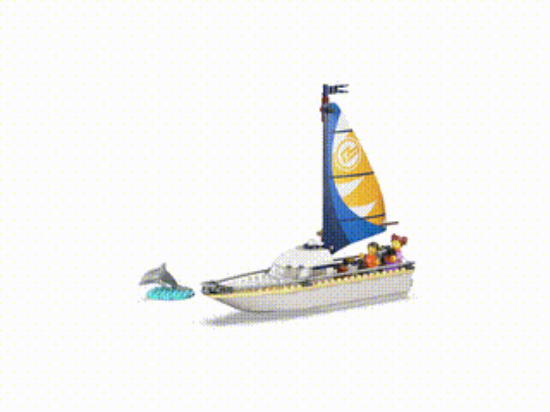 Picture of LEGO City 60438  Great Vehicles Sailboat