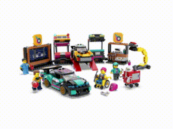 Picture of LEGO City 60389 Custom Car Garage