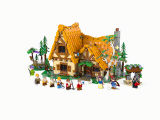 Picture of LEGO Disney Princess 43242 Snow White and the Seven Dwarfs' Cottage