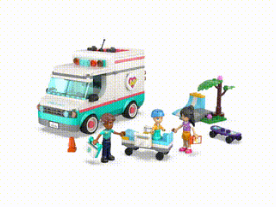 Picture of LEGO Friends 42613 Heartlake City Hospital Ambulance