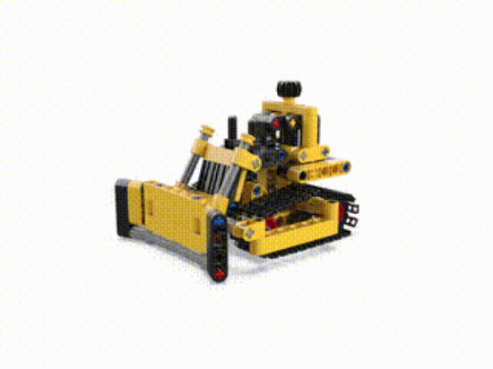 Picture of LEGO Technic 42163 Heavy-Duty Bulldozer Set