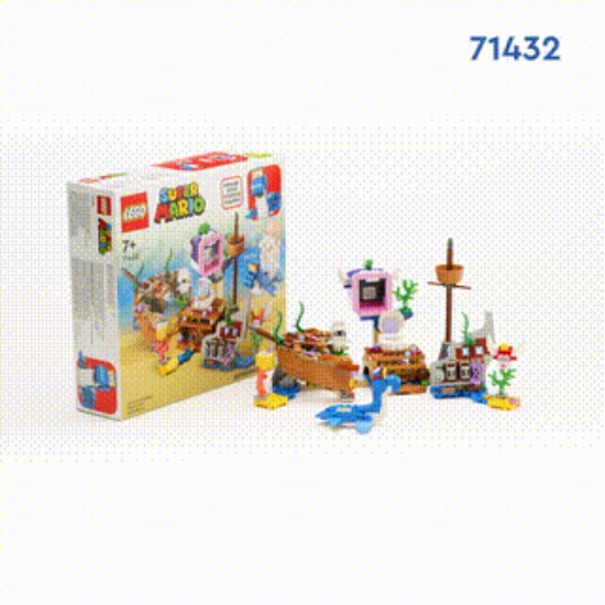 Picture of LEGO Super Mario 71432 Dorrie's Sunken Shipwreck Adventure Expansion Set