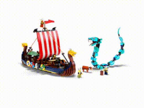 Picture of LEGO Creator 31132 Viking Ship and the Midgard Serpent