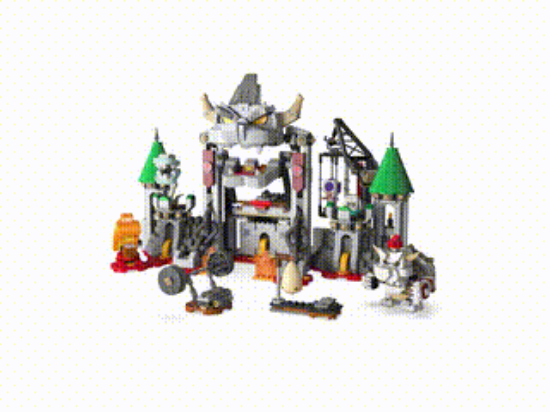 Picture of LEGO Super Mario 71423 Dry Bowser Castle Battle Expansion Set