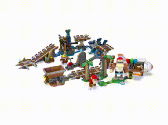 Picture of LEGO Super Mario 71425 Diddy Kong's Mine Cart Ride Expansion Set