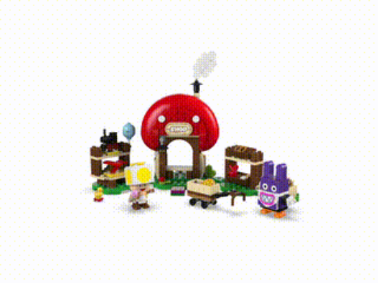 Picture of LEGO Super Mario 71429 Nabbit at Toad’s Shop Expansion Set