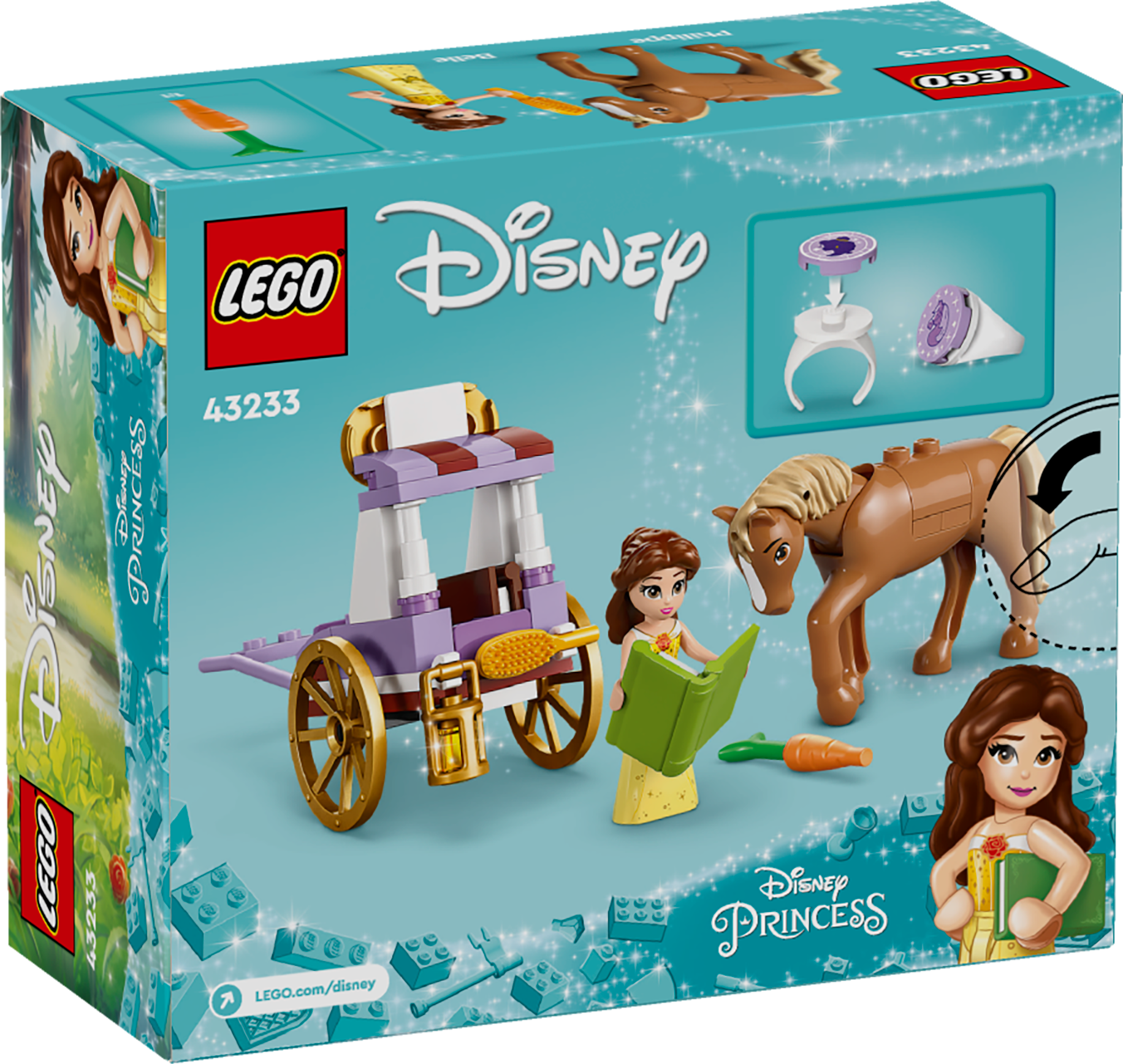 Picture of LEGO Disney Princess 43233 Belle's Storytime Horse Carriage