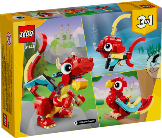 Picture of LEGO Creator 31145 Red Dragon 3in1 Animal