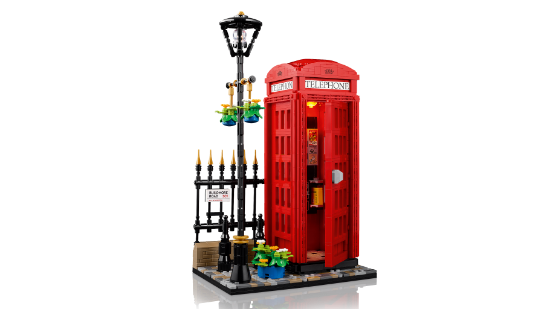 Picture of LEGO IDEAS 21347 Red London Telephone Box