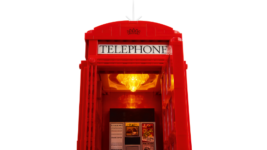 Picture of LEGO IDEAS 21347 Red London Telephone Box