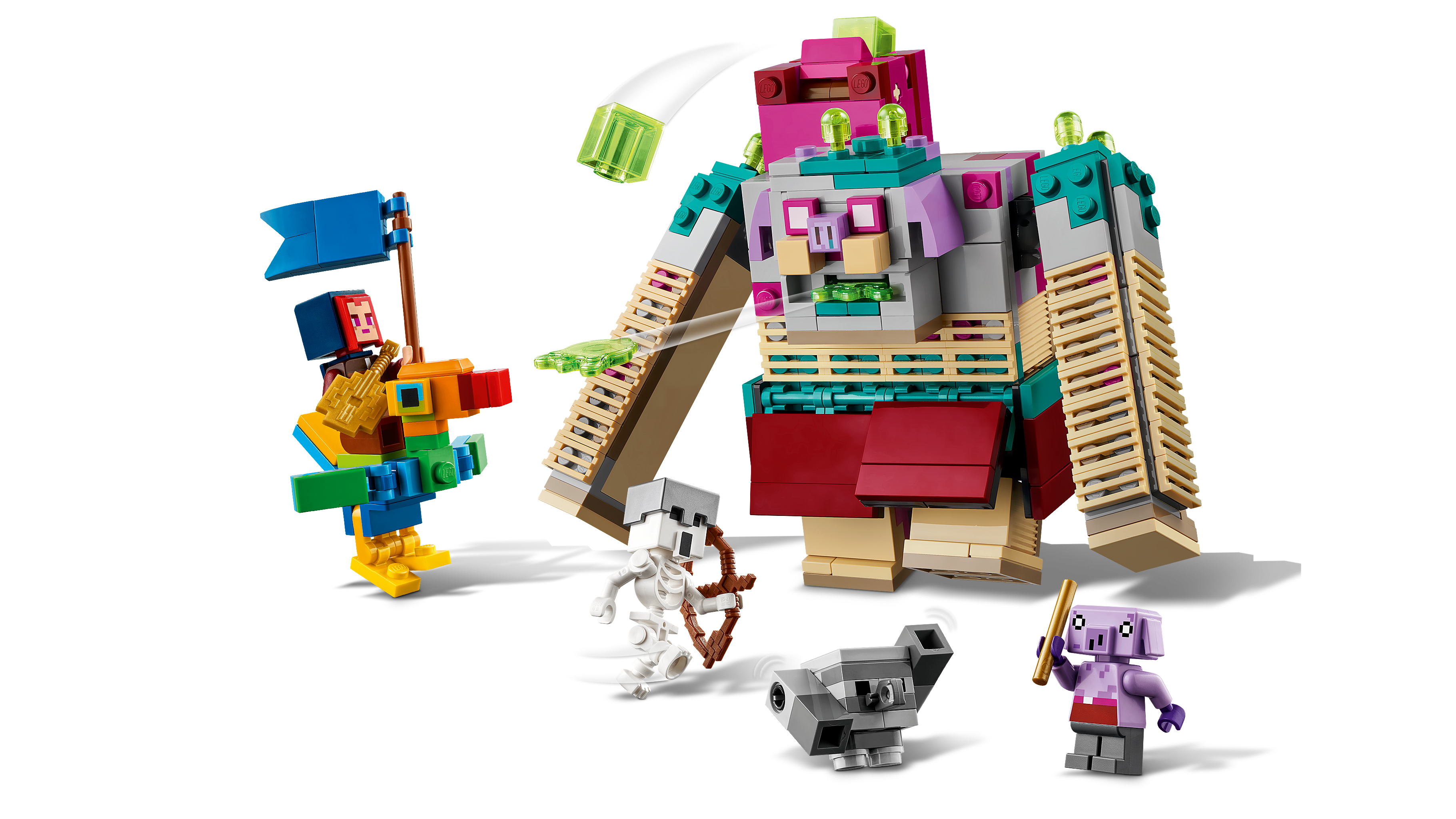 Picture of LEGO Minecraft 21257 Legends The Devourer Showdown