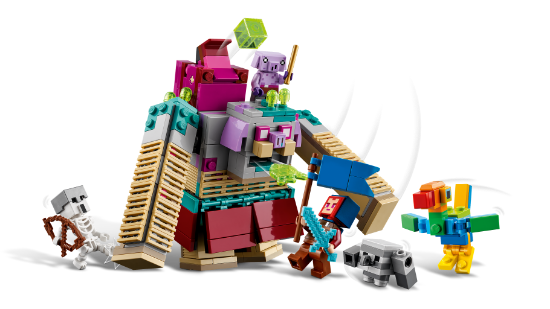 Picture of LEGO Minecraft 21257 Legends The Devourer Showdown