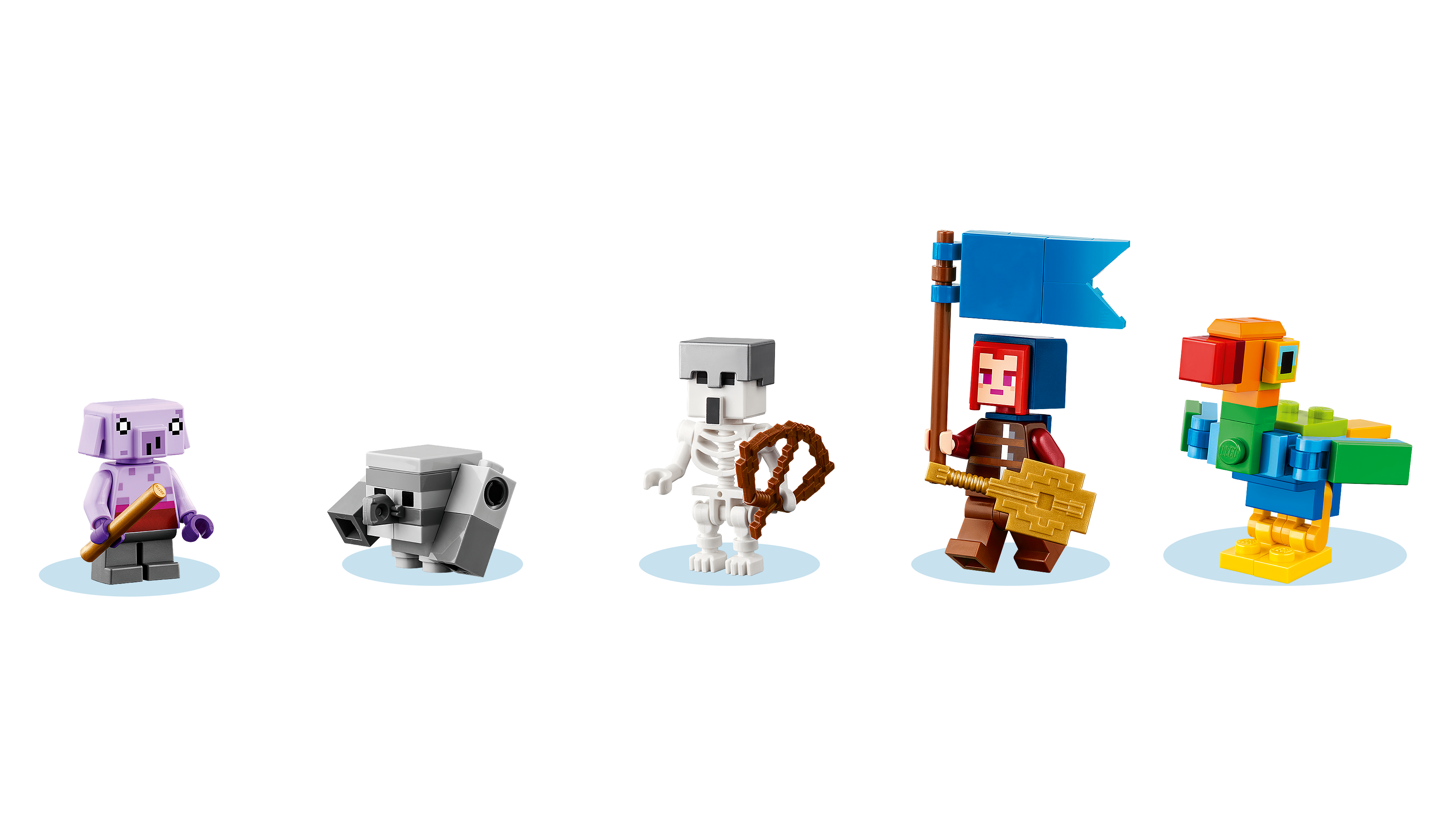 Picture of LEGO Minecraft 21257 Legends The Devourer Showdown