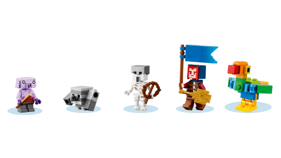 Picture of LEGO Minecraft 21257 Legends The Devourer Showdown